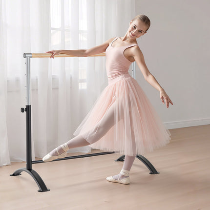 Portable Ballet Barre, Freestanding Height-Adjustable, 300 lb
