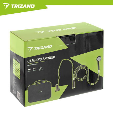 Nešiojamas kempingo dušas, 2200 mAh baterija, USB įkrovimas