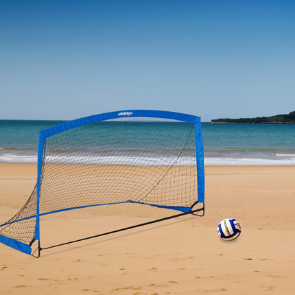 Nešiojami futbolo vartai su krepšiu