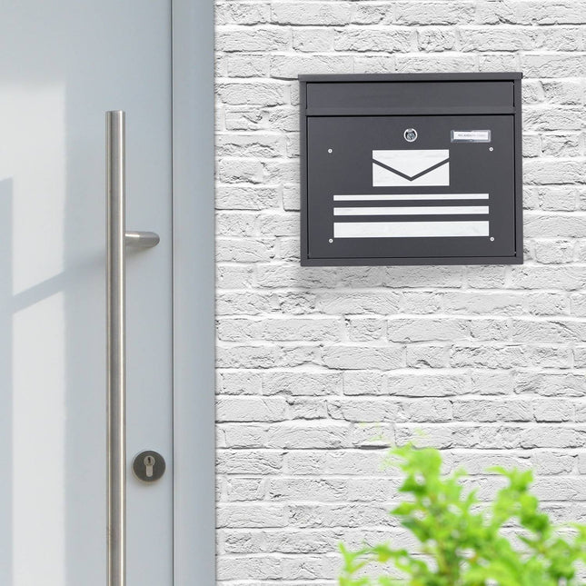 Powder coated mailbox