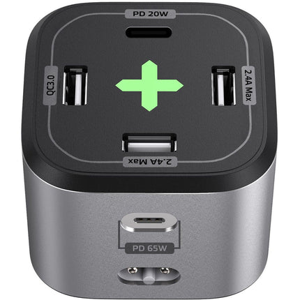 Power Station 65W 3xUSB-A 2xUSB-C PD