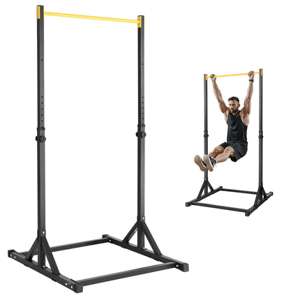 Power Tower Dip Station, 8-Level Adjustable, 330 lb