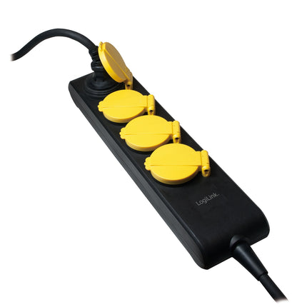Power outlet 4-way Outdoor use IP44