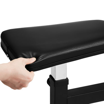 Preacher Curl Bench – Adjustable 440 lb Barbell, Dumbbell