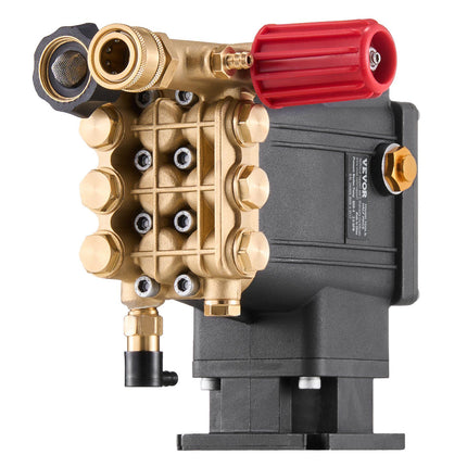 Pressure Washer Pump 3300 PSI, 2.5 GPM, 3/4 in Shaft – Horizontal