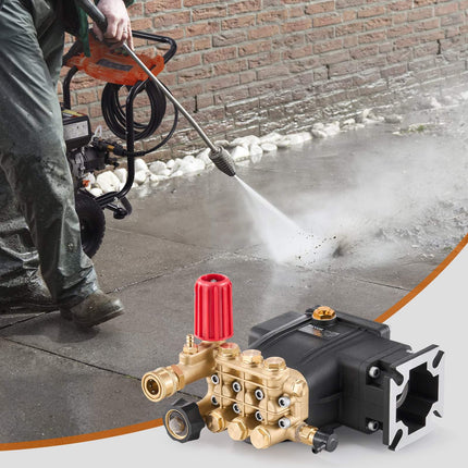Pressure Washer Pump 3300 PSI, 2.5 GPM, 3/4 in Shaft – Horizontal