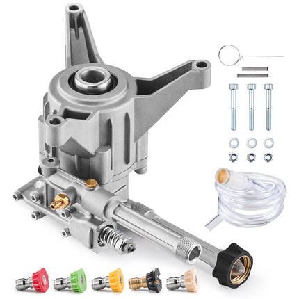 Pressure Washer Pump, 7/8 in Vertical Shaft, 3100 PSI, 2.5 GPM