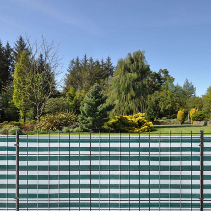 Privatumo apsauga 1,8 m žalia-balta