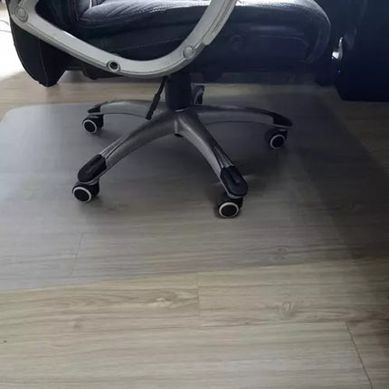 Protective chair mat 90x130cm RUHHY - milky