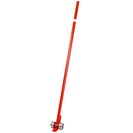Pry Lever Bar With Wheels, 3 Ton, 60 In Steel Handle