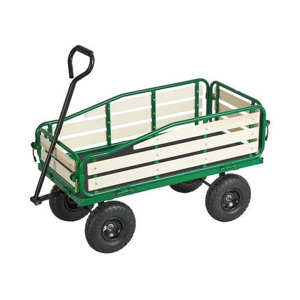 Pull-Along Wagon, 101 cm, 250 kg Capacity, 10 in Tires