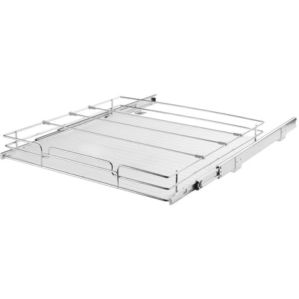 Pull-Out Cabinet Organizer Shelf, 20 x 21 in, Chrome
