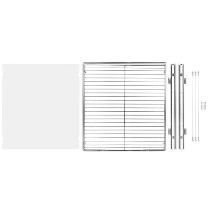 Pull-Out Cabinet Organizer Shelf, 20 x 21 in, Chrome