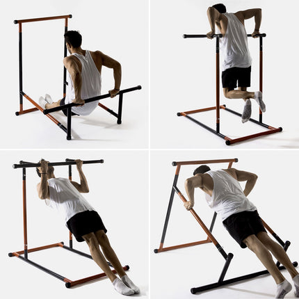Pull-Up Station and Men's Sauna Vest XL InnovaGoods, Adjustable 114-191 cm