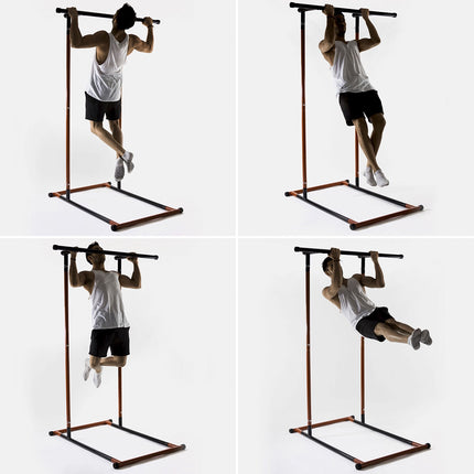 Pull-Up Station and Men's Sauna Vest XL InnovaGoods, Adjustable 114-191 cm