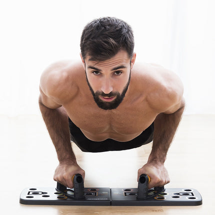 Push-Up Board and Men's Sauna Vest L by InnovaGoods, Resistance Bands, 100 kg