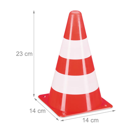 Pilonai, 24 vnt., oranžiniai