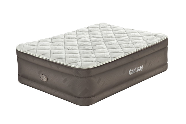 Queen Air Mattress with Built-In Pump, 203x152x51 cm
