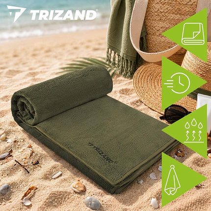 Quick-Drying Towel 120 x 60 cm, Green Version