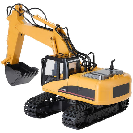 RC Excavator Toy, 1:14 Scale, 15-Channel, 2 Batteries