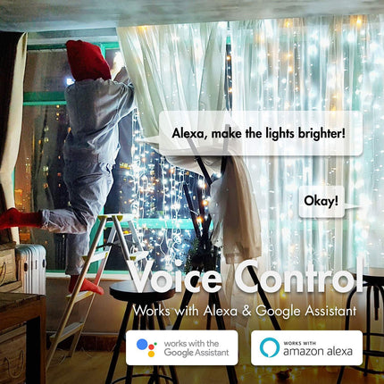 RGB light loop with remote control and WiFi Tuya IP65 5 m