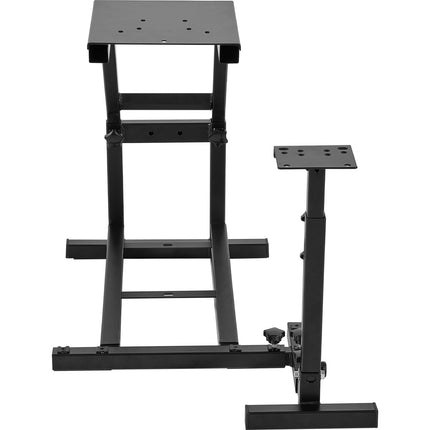 Racing Wheel Stand, Carbon Steel, Adjustable, Shifter Mount