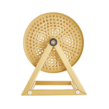 Raffle Ticket Spinner Drum, Holds 2500 Tickets, Gold