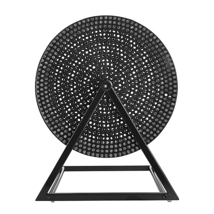 Raffle Ticket Spinner Drum, Holds 5000 Tickets, Black
