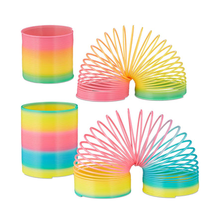 Vaivorykštės spiralės rinkinys, 4 vnt.