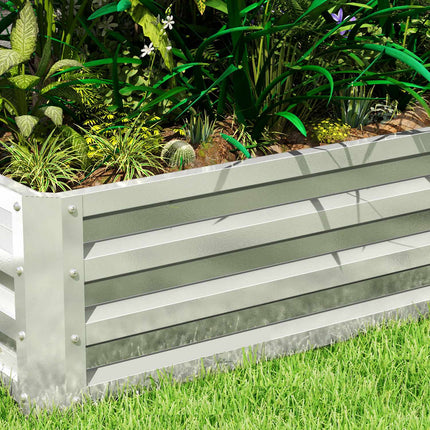 Garden bed in steel - rustproof, weatherproof (120x60x30.5 cm)