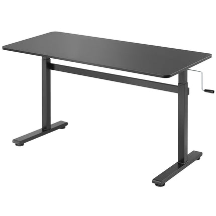 Raised/lowered desk Manual 140x60cm Sv