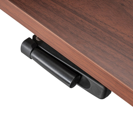 Raise/lower desk frame Manual Black