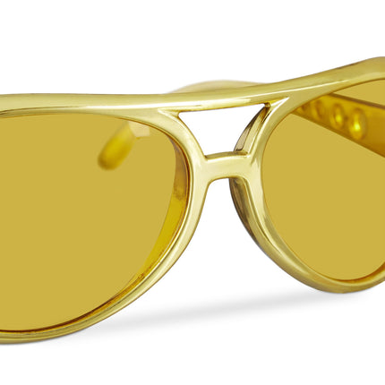 Rapper Glasses Gold