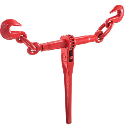 Ratchet Chain Load Binder, 3/8–1/2 in, 9,215 lb, 2-Pack