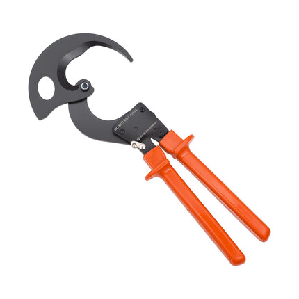 Ratcheting Cable Cutter, 1000 MCM, Quick-Release; PVC Handles