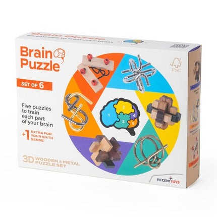 Naujausi žaislai „Brainteaser“ smegenų dėlionių rinkinys
