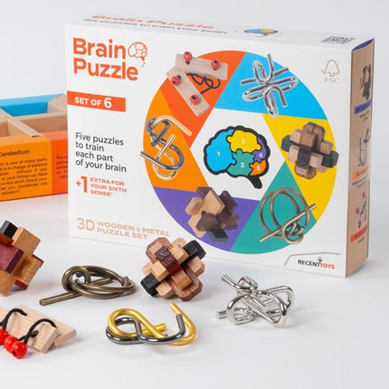 Naujausi žaislai „Brainteaser“ smegenų dėlionių rinkinys
