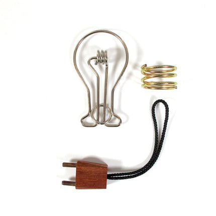 Naujausi žaislai Logic Game Metal Light Bulb