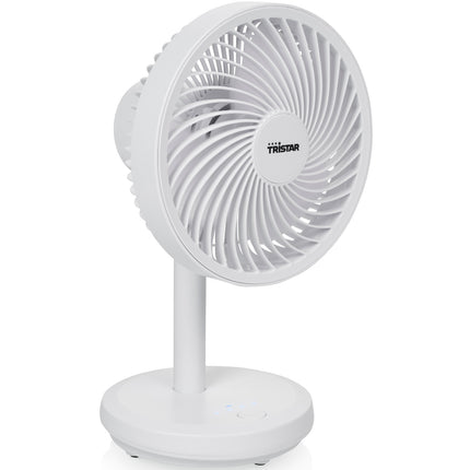 Rechargeable Table Fan White