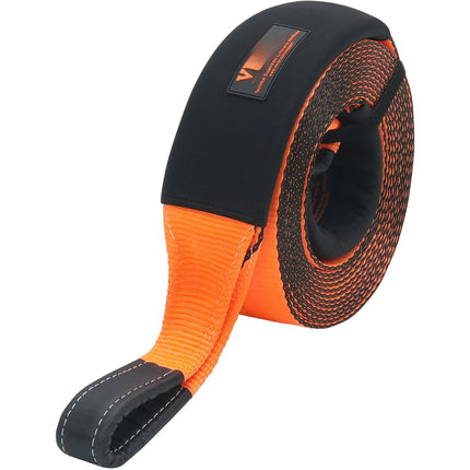 Recovery Tow Strap 4 In x 30 Ft, 46,500 Lb, Sleeves