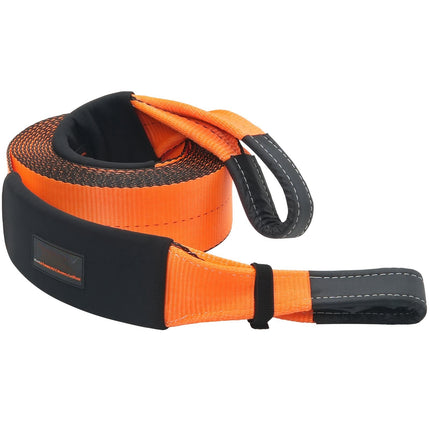 Recovery Tow Strap 4 In x 30 Ft, 46,500 Lb, Sleeves