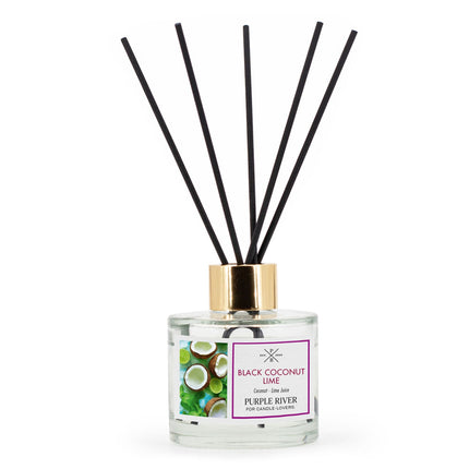 Lazdelių difuzorius 100 ml stiklinė - ilgai išliekantis kvapas