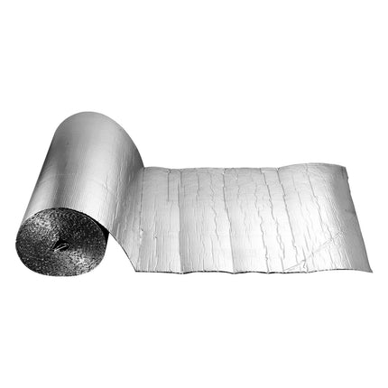 Reflective Insulation Roll, Double-Sided Foil, 6mm, 4x100 ft