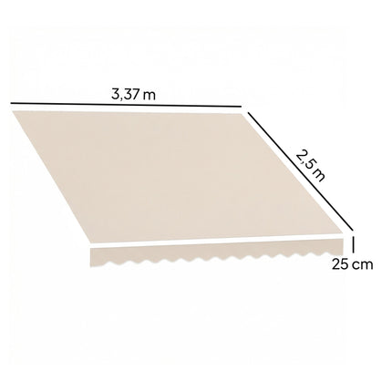 Pakaitinis tento audinys, 280 g/m² poliesteris, UPF 50+