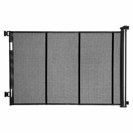Retractable Baby Gate, Extra Wide 5150 mm, 990 mm Tall, Black