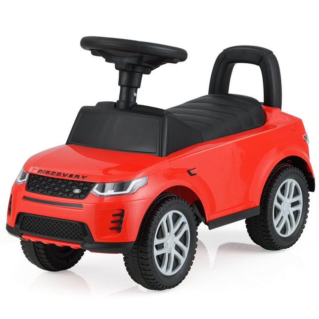 Žaislinis automobilis su daiktadėže, raudonas - saugus ir smagus vaikams