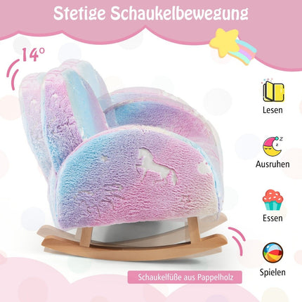 Supamoji kėdė, vaikiška sofa, šviečianti tamsoje, vaikiškas fotelis, aptrauktas flaneliniu audiniu
