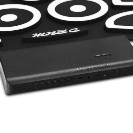 Susukamas elektroninis būgnų padas, USB MIDI, „Bluetooth“, ausinių lizdas