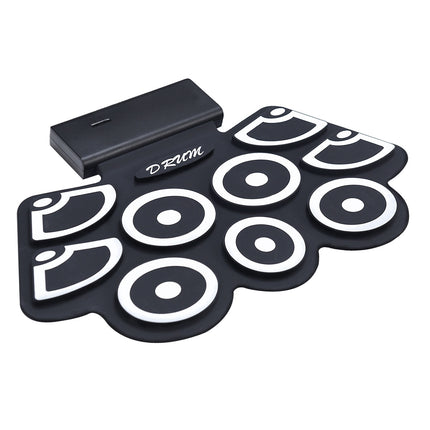 Susukamas elektroninis būgnų padas, USB MIDI, „Bluetooth“, ausinių lizdas