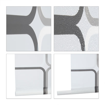 Roller blind for shower SQUARE